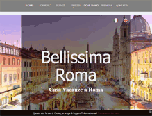 Tablet Screenshot of bellissimaroma-bb.com